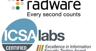 Excellence In Information Testing Award For Radware
