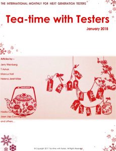 Tea-time with Testers-Jan 2018